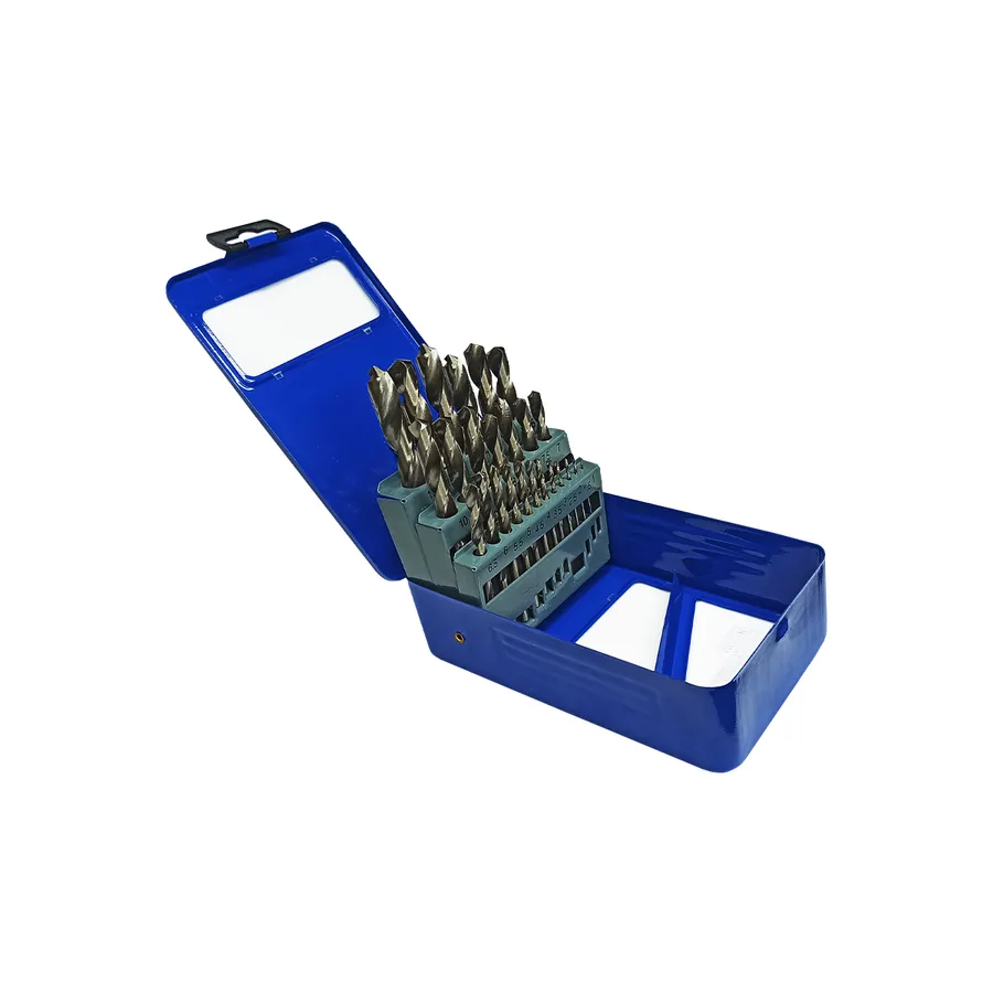 Набор сверл, 25 предметов, от 1 до 13 мм, HSS VertexTools 0987-25