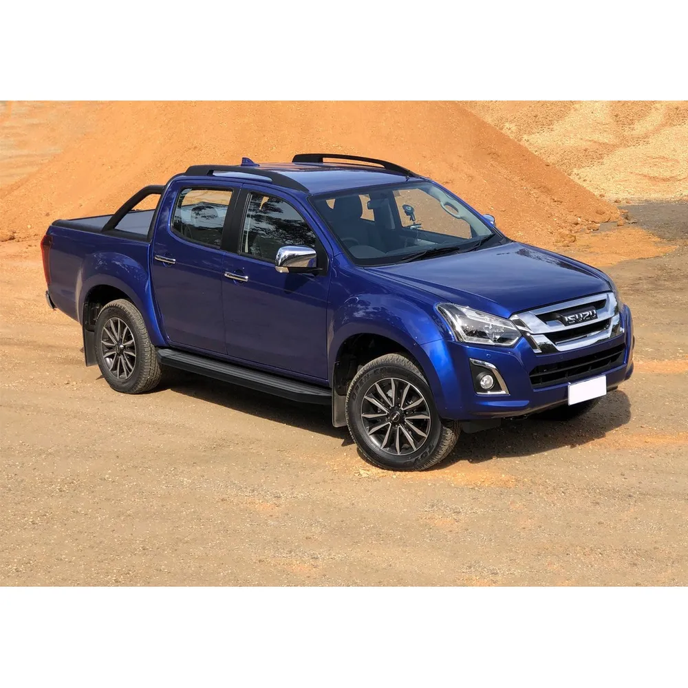 Порог-площадка Premium-Black A193ALB + комплект крепежа, RIVAL, Isuzu D-MAX 2016-2020 Isuzu D-MAX A193ALB.9101.1