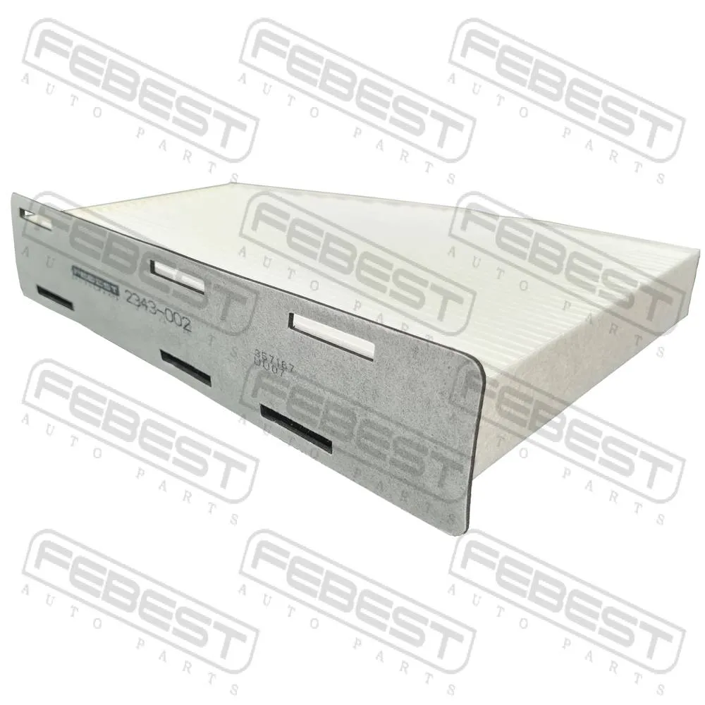 Фильтр салонный AUDI A3/S3/SPORTB./LIM./QU. 2005-2013 [USA] FEBEST 2343-002