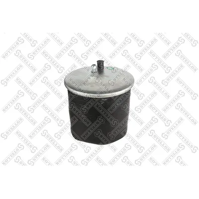 Пневмоподушка без стакана 1шп.M12 1штуц.M16 смещ.35 низ: отв. D130.  STELLOX 84-00269-SX