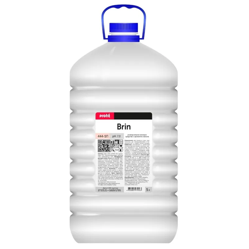 Профхим универсал моющее средство PRO-BRITE/PROFIT BRIN д/влаг. поверхн 5л 1670228