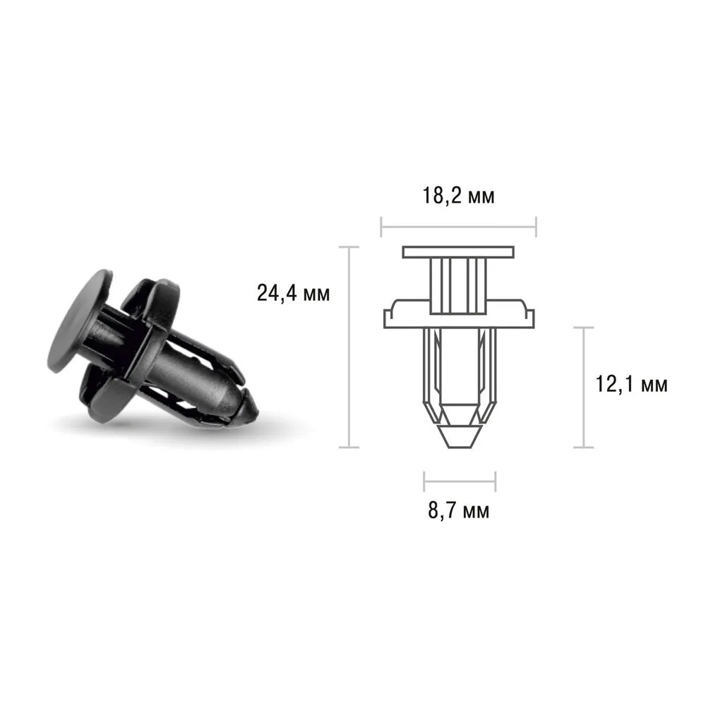 Клипса MITSUBISHI 172 SKYWAY SKYWAY S05601172