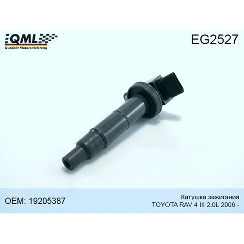 Катушка зажигания TOYOTA RAV 4 III 2.0L 2006 - 1918542619205387 QML EG2527
