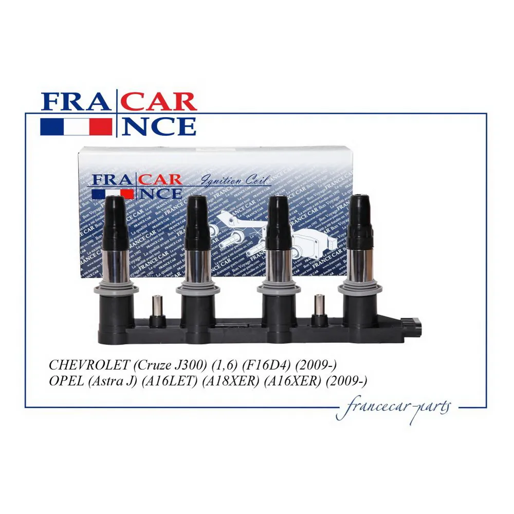 Катушка зажигания CHEVROLET Cruze J300 OPEL Astra J FRANCECAR FCR210739