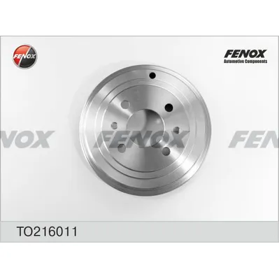 Барабан тормозной FENOX TO216011