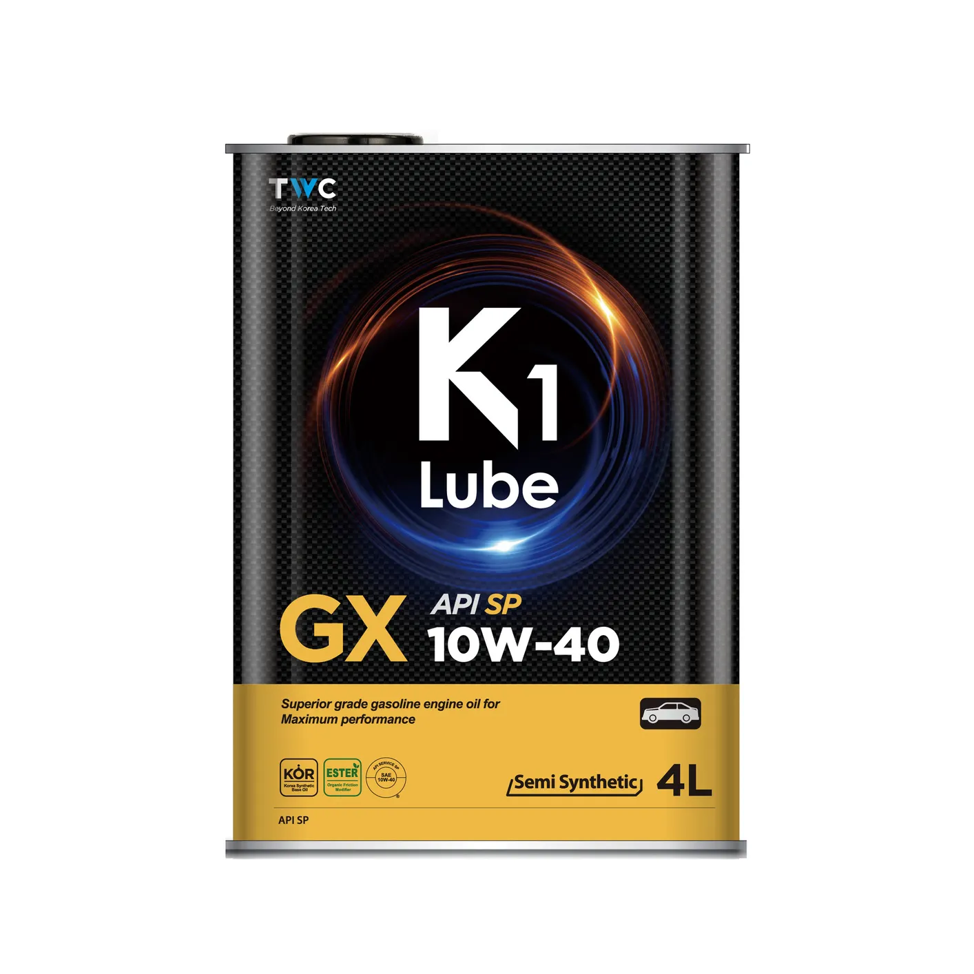 Масло моторное K1 Lube GX SP 10W40 4L K1 LUBE K751244TW1