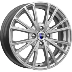 Диск литой R16 6J 4x100/60.1 ET41 КИК Меандр сильвер 74611SK