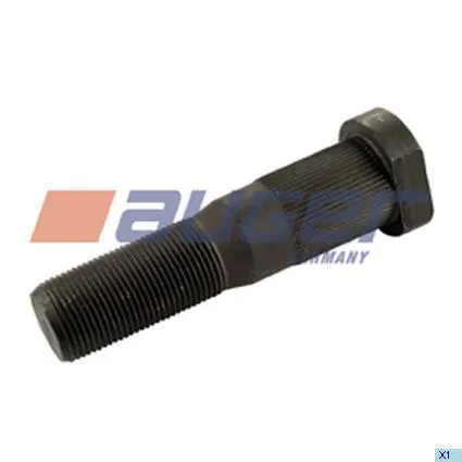 Болт колесный задн. С И М22х98х1,5 Р 45 кругл.головка с лыской , ф25 (каленый) RVI TR GR Kerax Manag AUGER 65150
