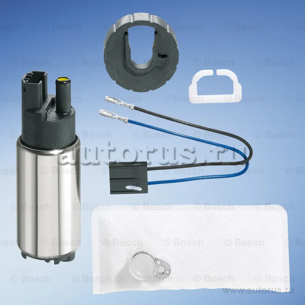 Насос топливный электрический в корпусе/ Toyota Yaris I 1.0i/1.3i/1.5i 16V 99-05 BOSCH 0986580942
