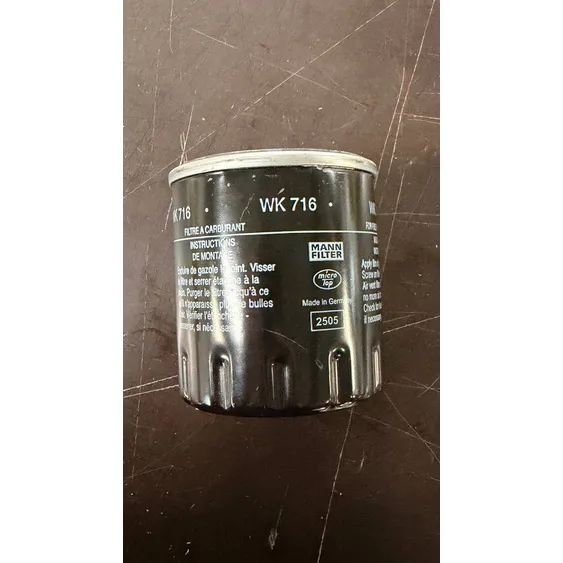 Фильтр топливный, Уценка MB W631 100D T1 W123 MANN-FILTER WK 716-N0 Уценка