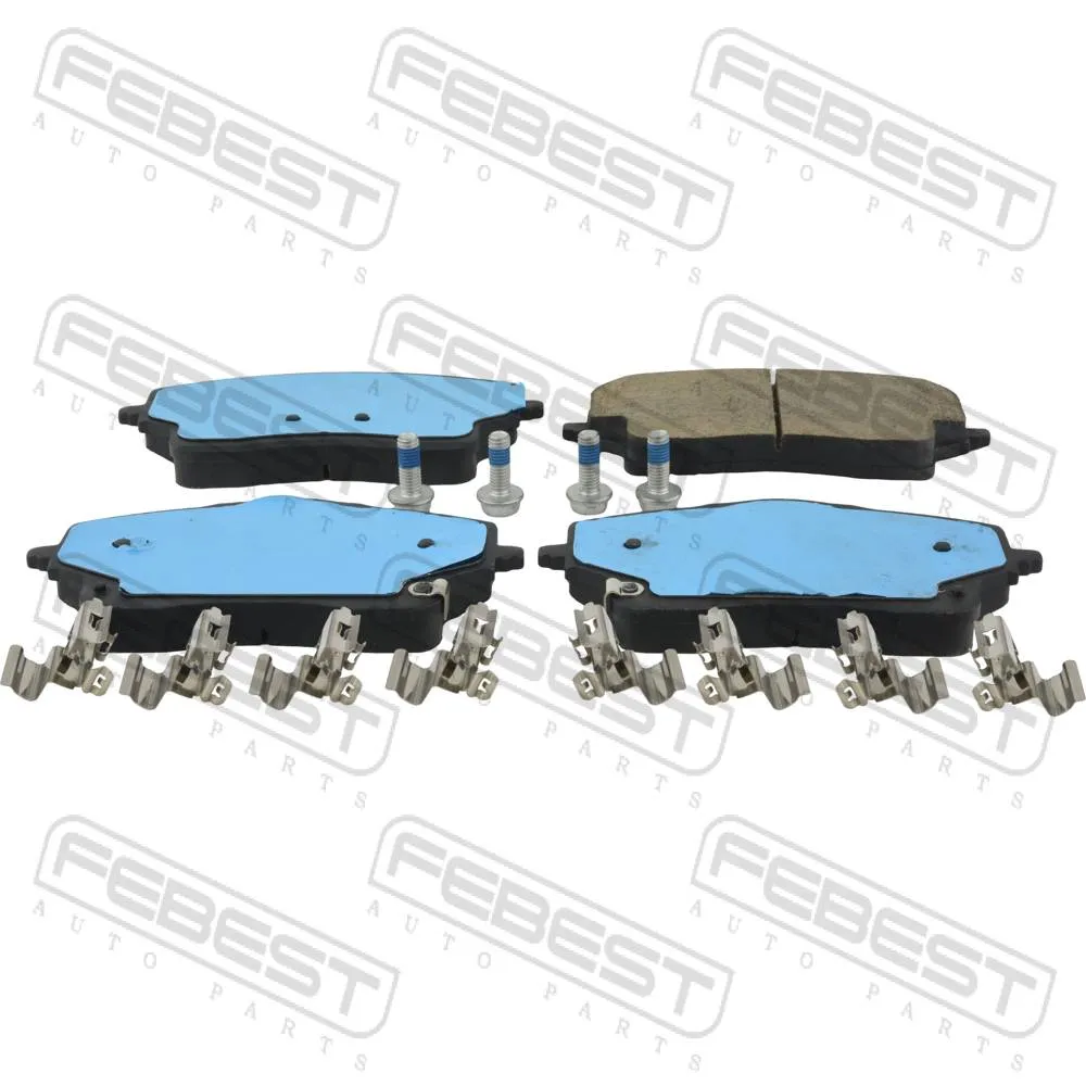 Колодки тормозные передние комплект керамика FEBEST 3501-KX11F