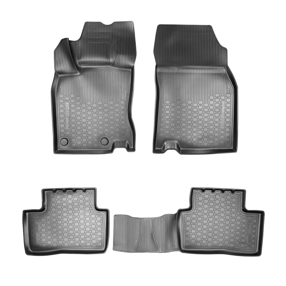 Коврики салонные для Renault Kadjar 3D (2015) NORPLAST NPA11-C69-160
