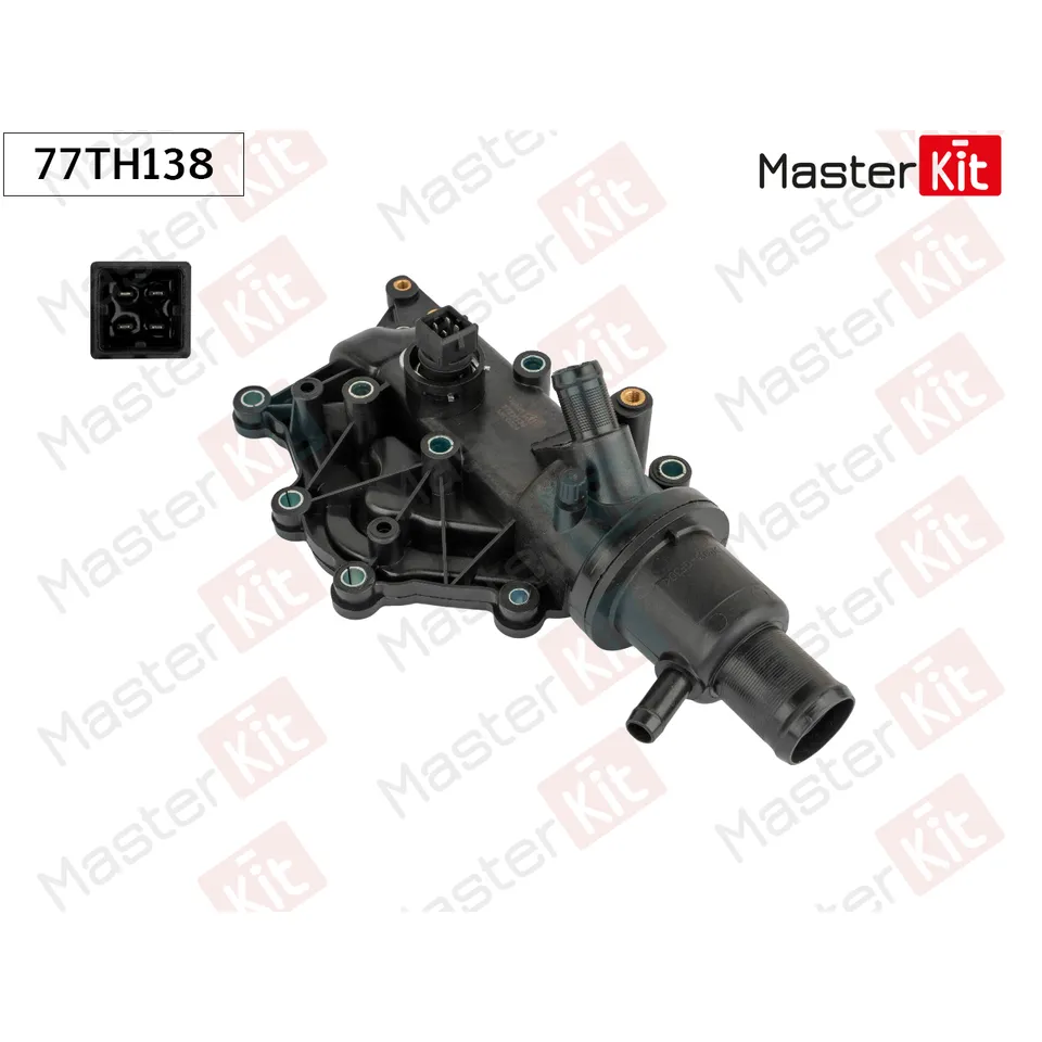 Термостат Renault Clio II (98-)/Laguna II (02-) 89C MASTERKIT 77TH138