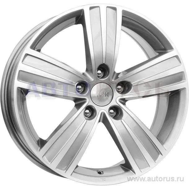Диск литой R18 8.5J 5x127/71.6 ET40 КИК да Винчи алмаз платинум 25853