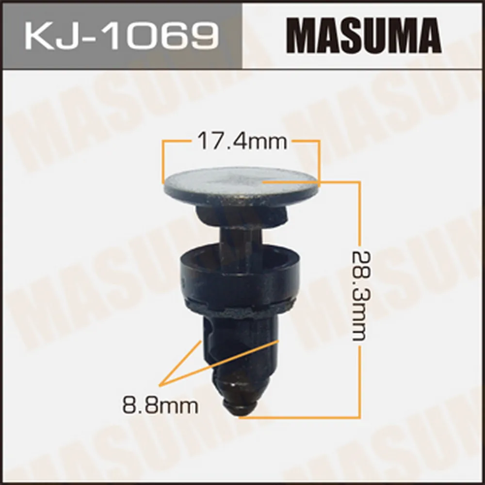 Клипса honda logo 96-01 MASUMA kj1069