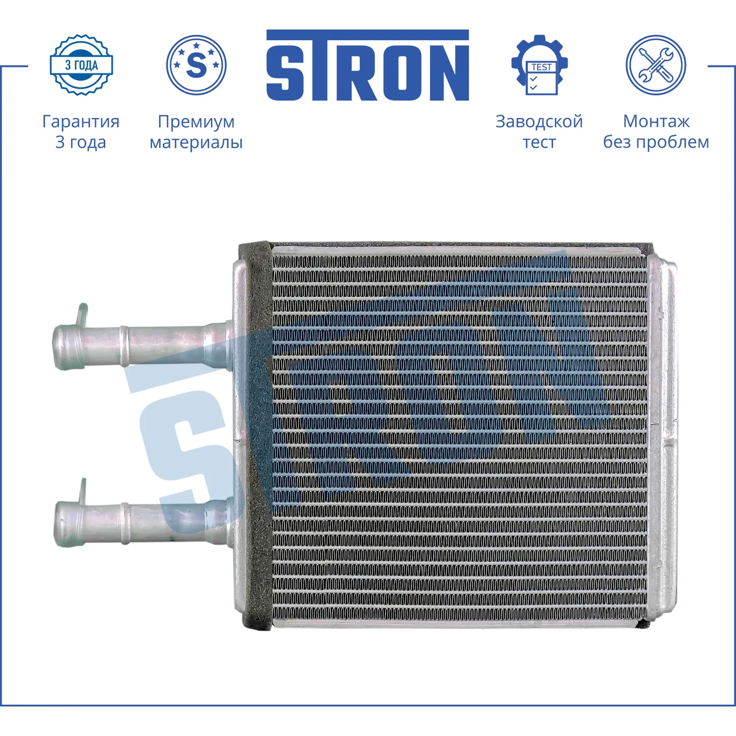 Радиатор отопителя, Алюминий STRON STH0033