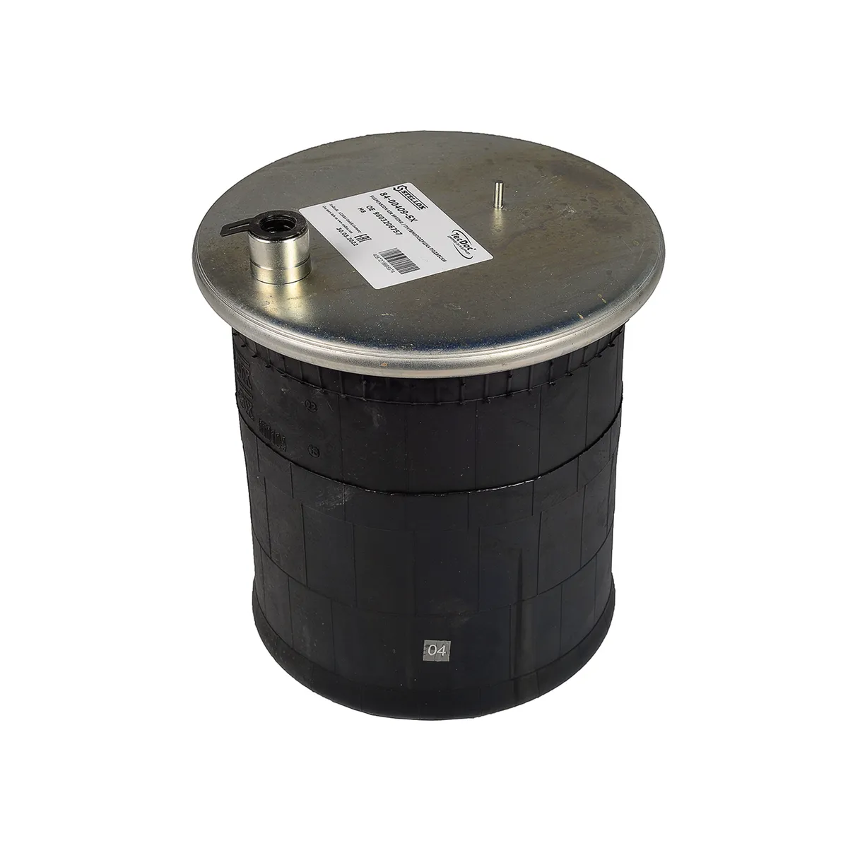 Пневмоподушка со стаканом верх 1шт. 1шп-шт. M22 низ 1шп.M12 MB STELLOX 84-00409-SX