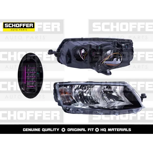 Фара правая Skoda Octavia (III 2013-2016) SCHOFFER SHF12107