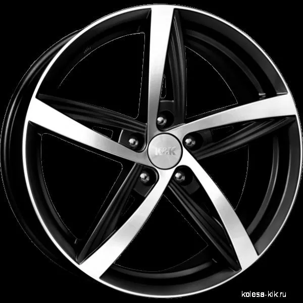 Диск литой R18 7.5J 5x114.3/67.1 ET41 КИК Дольче Вита Алмаз черный 12724