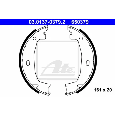Колодки стояночного тормоза ATE 03.0137-0379.2