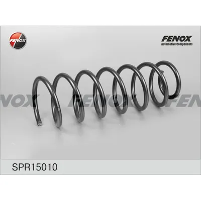Пружина подвески CHEVROLET AVEO/DAEWOO KALOS 02- 1.2, 1.4 ЗАДНЯЯ FENOX SPR15010