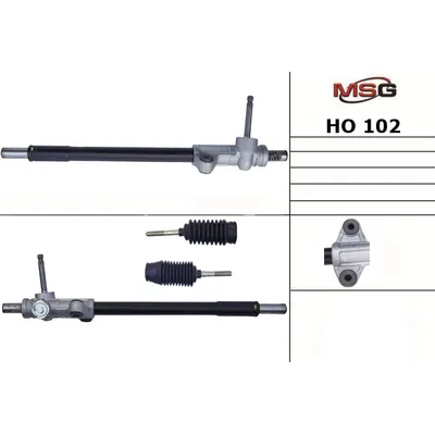 Рейка без ГУР HONDA CIVIC 87-91 MSG HO 102