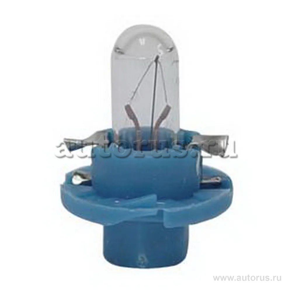 Лампа 12V Bax8,4d 1,2W NARVA Light blue 1 шт. картон 17027