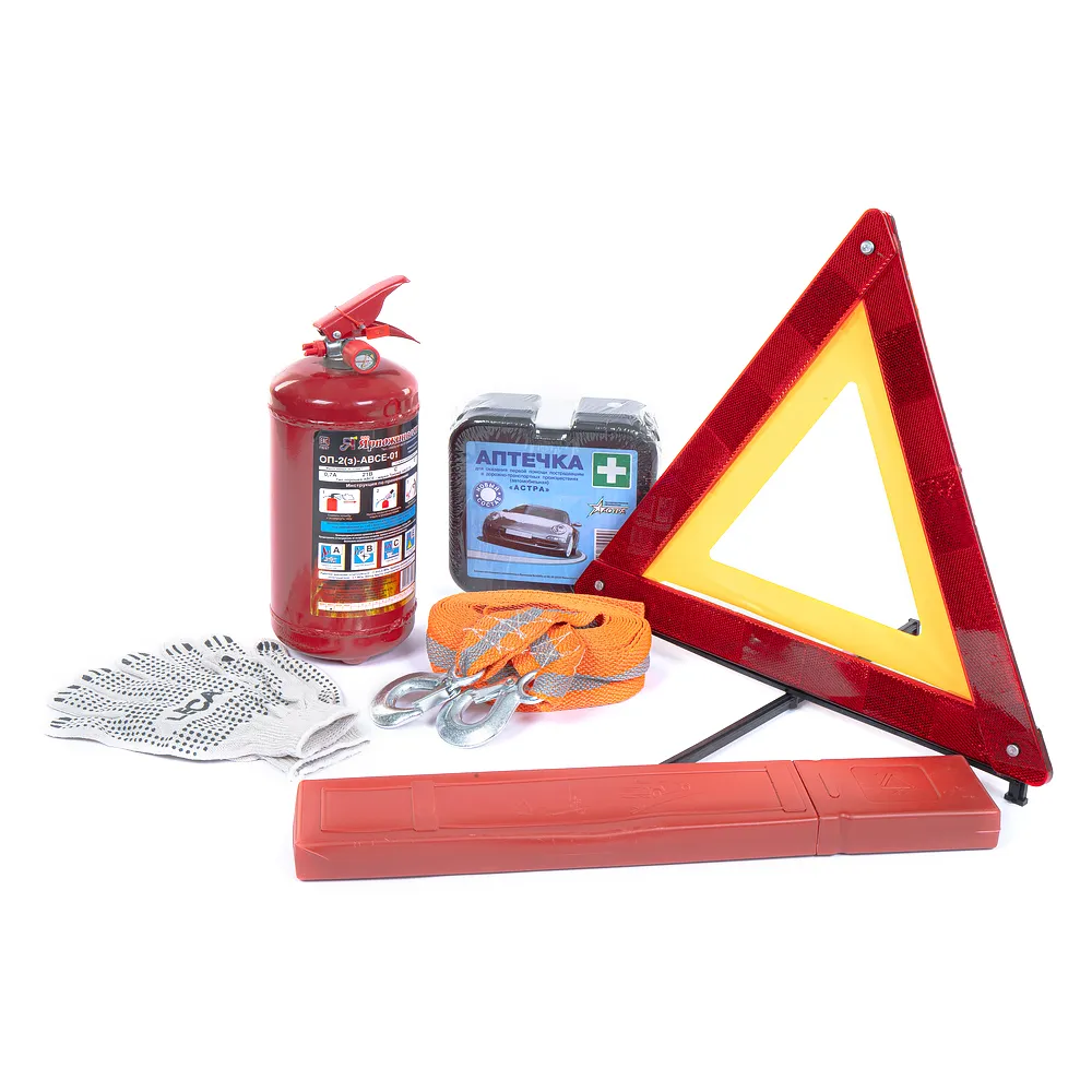 Набор автомобилиста STANDARD (состав аптечки с 01.01.2021) LECAR LECAR000062506