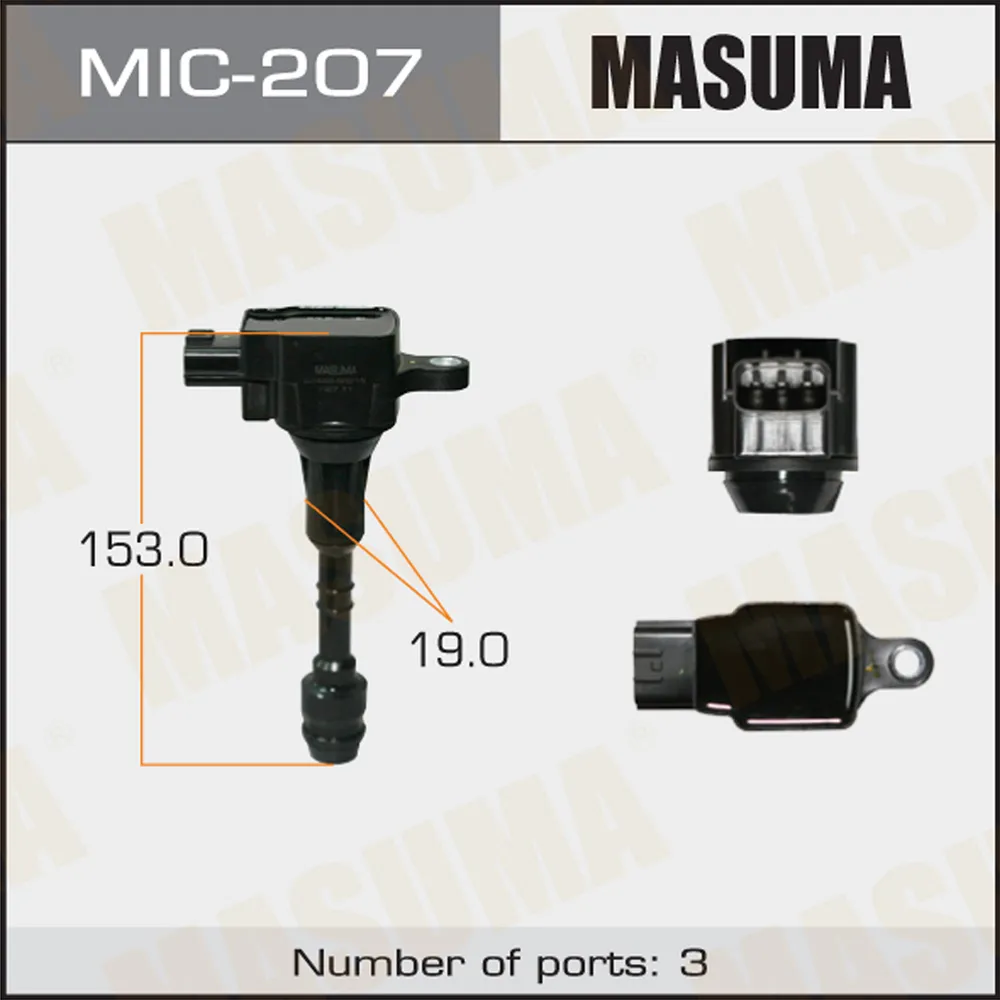 КАТУШКА ЗАЖИГАНИЯ MASUMA MIC207