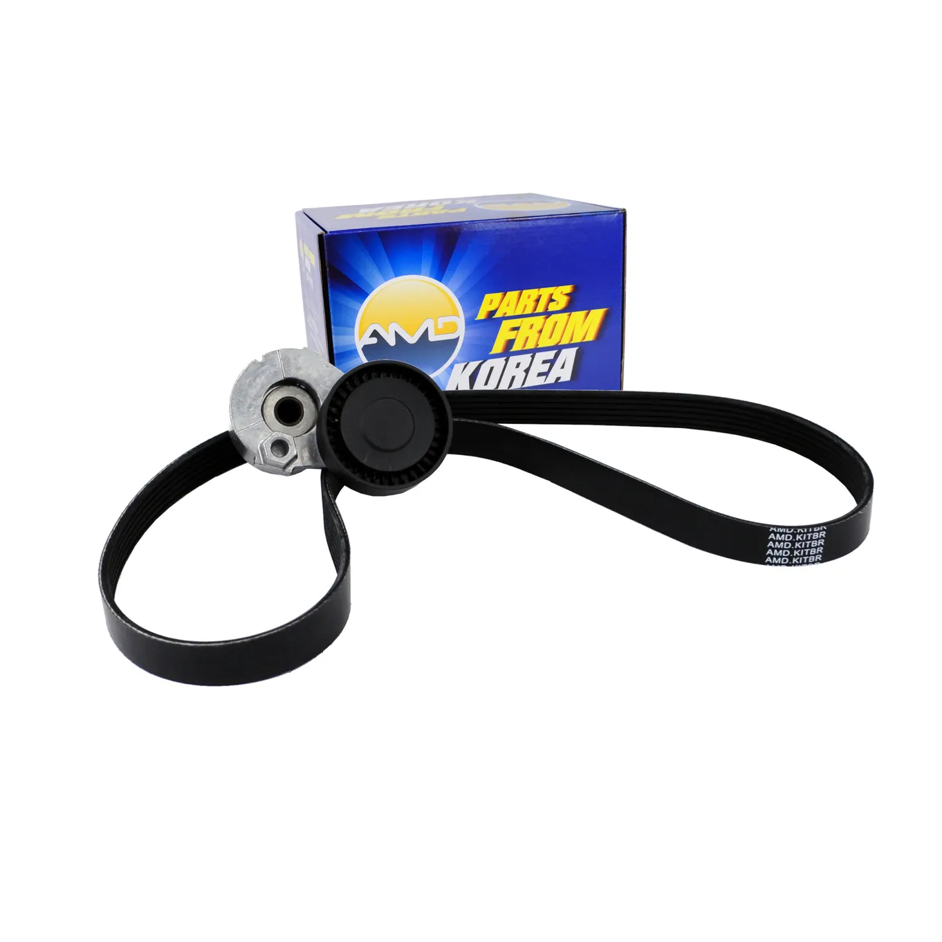 Комплект ремня приводного (RN Duster)7701476476/AMD.KITBR264 (ремень+ролик) AMD AMD AMD.KITBR264