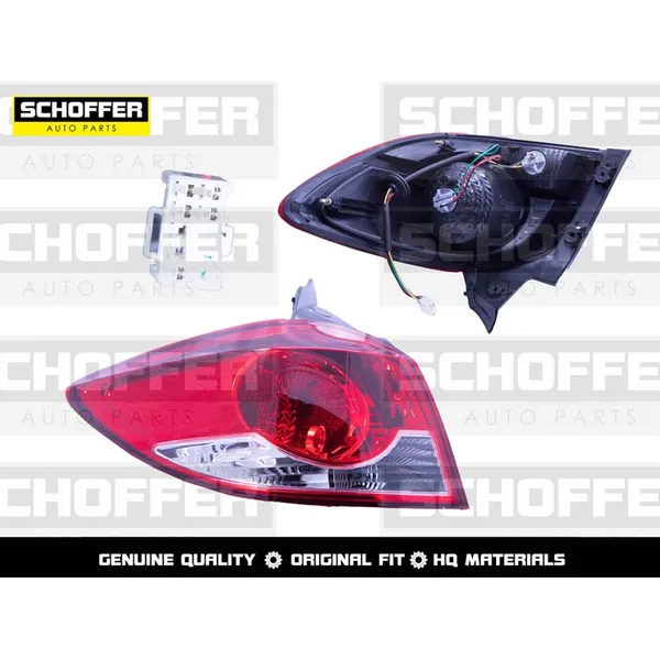 Фонарь задний левый Chevrolet Cruze 5D (2009-н.в.) SCHOFFER SHF15082