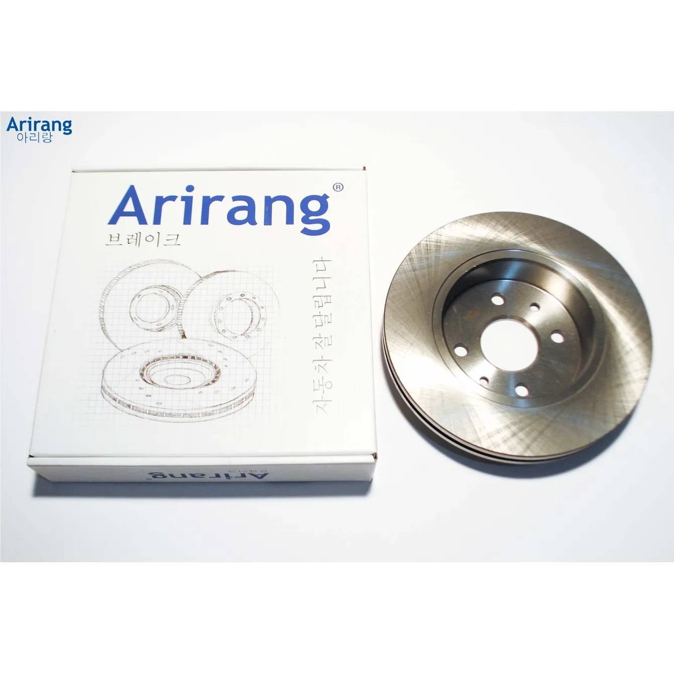 Диск тормозной передний KIA SPECTRA 00-03 ARIRANG ARG291055
