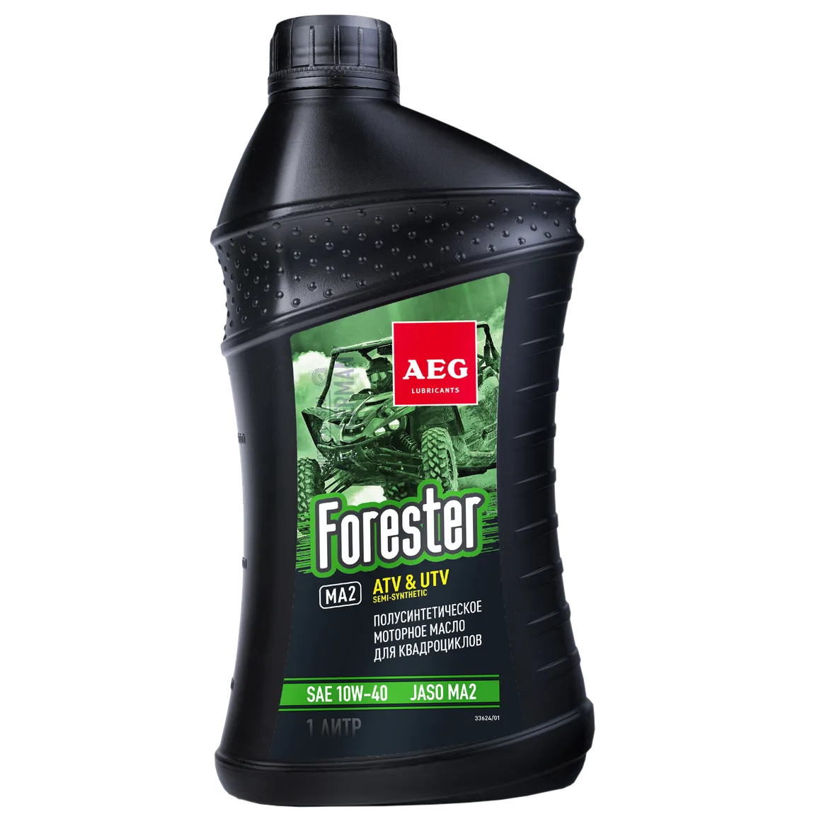 Масло моторное AEG Lubricants Forester 10W-40 полусинтетическое 1 л 33624