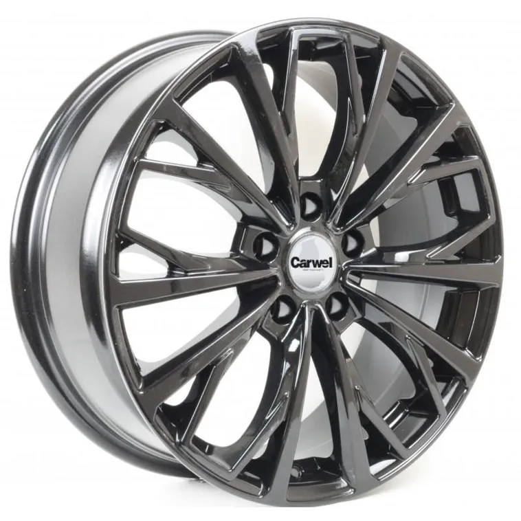 Диск литой R18 7J 5x112/66.6 ET46 Carwel Кема R038 BL 00114930