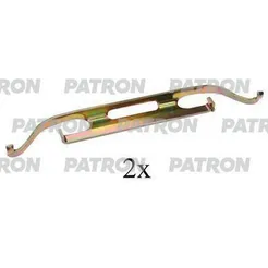 Комплект монтажный тормозных колодок дисковых AUDI: TT COUPE QUATTRO 03-06, BMW: Z8 00- PATRON PSRK1044