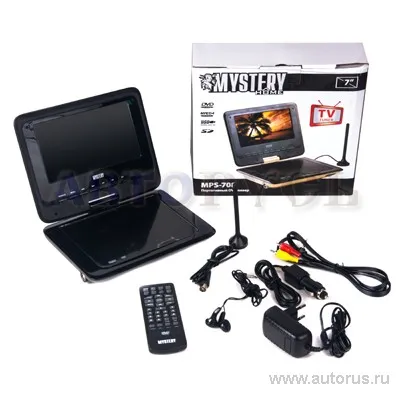 Автоплеер DVD MYSTERY MPS-708, монитор 7, USB, TV