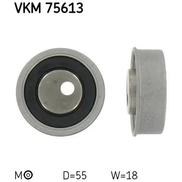 Ролик натяжителя ремня ГРМ SKF VKM 75613