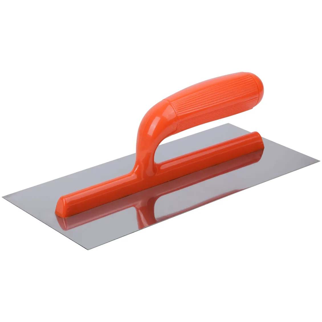 Гладилка нержавеющая с пластик.ручкой плоская 280х130 мм FIT 05160