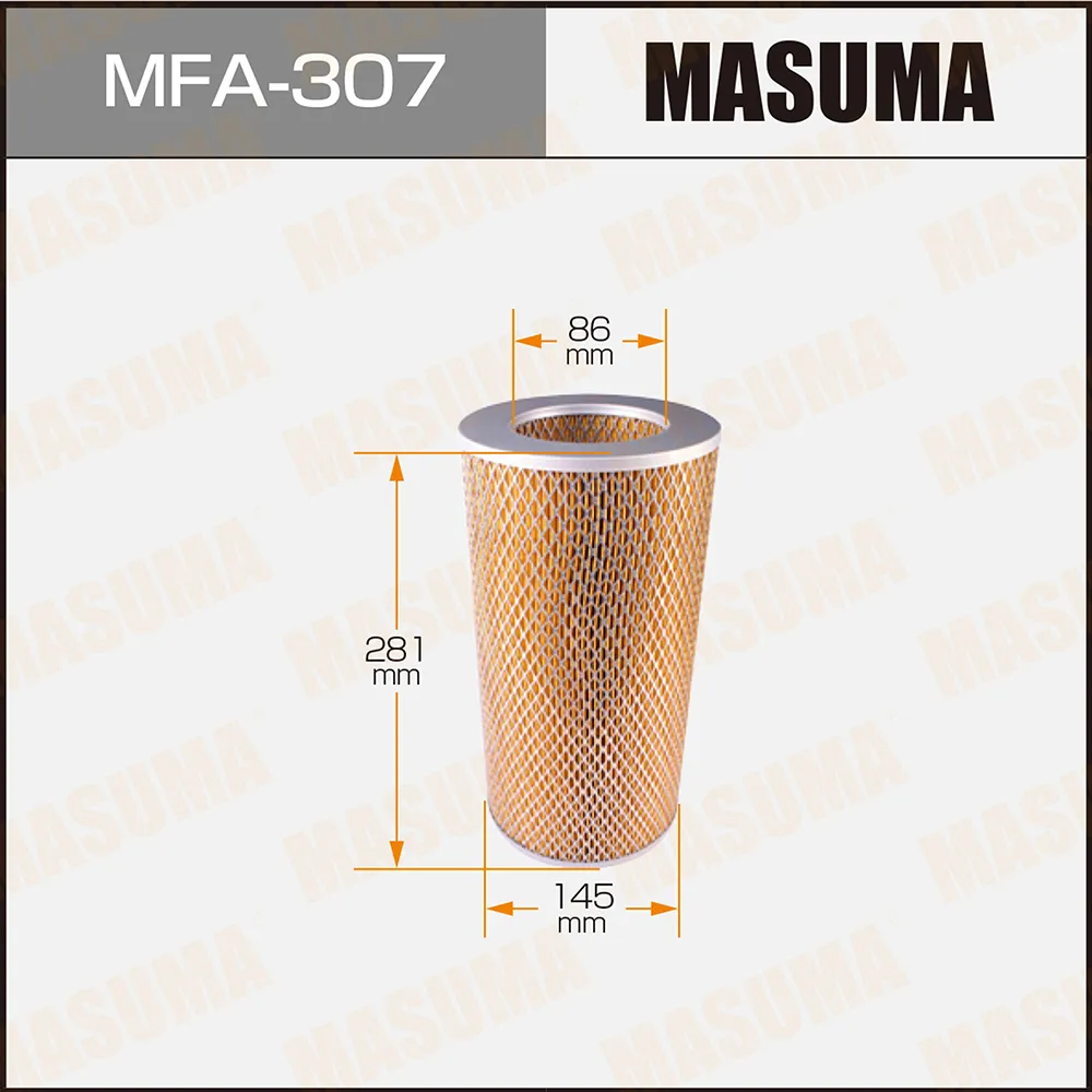 Воздушный фильтр А- 184 Masuma (1/20) б MASUMA MFA307