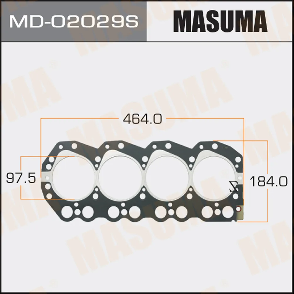 Прокладка ГБЦ NISSAN CARAVAN MASUMA MD-02029S