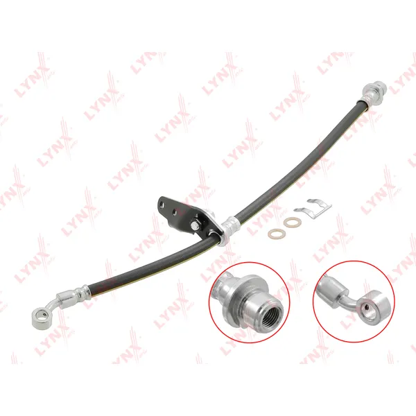 Шланг тормозной передний L HONDA Accord VII 02-08 LYNXauto BL-4053