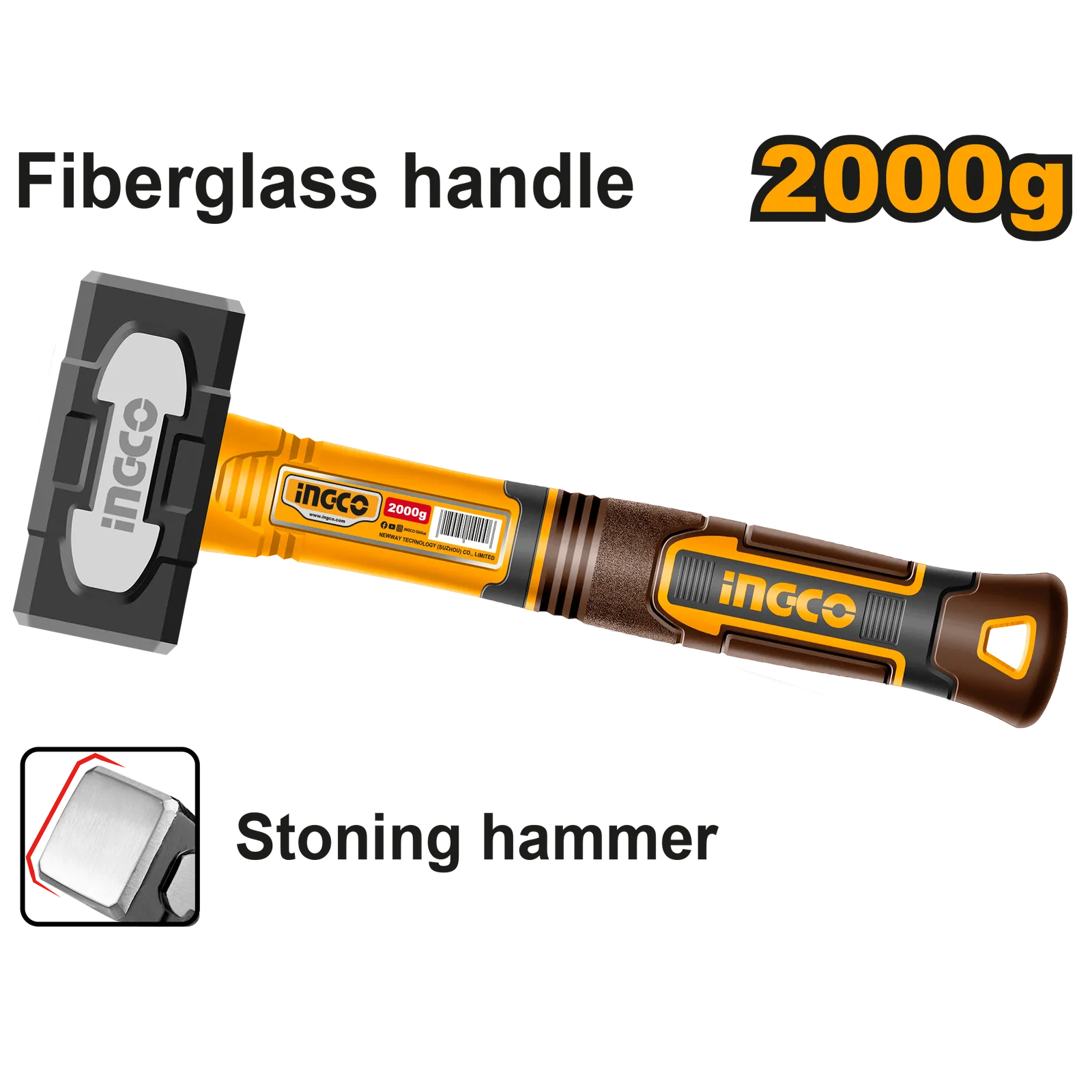 Кувалда 2000 г (4/8) INGCO HSTH82000