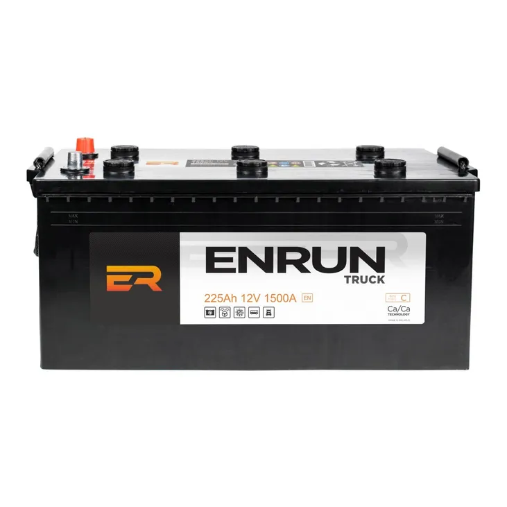 Аккумулятор ENRUN Truck 225 А/ч L+(3) 518x276x242 B EN 1500 А