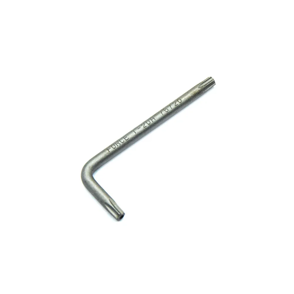 Ключ Г-образный TORX T-20H с отверстием FORCE 76720