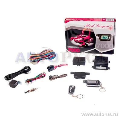 Сигнализация RED SCORPIO RS-7000, обратная связь, , Max Вт RED SCORPIO RS-7000