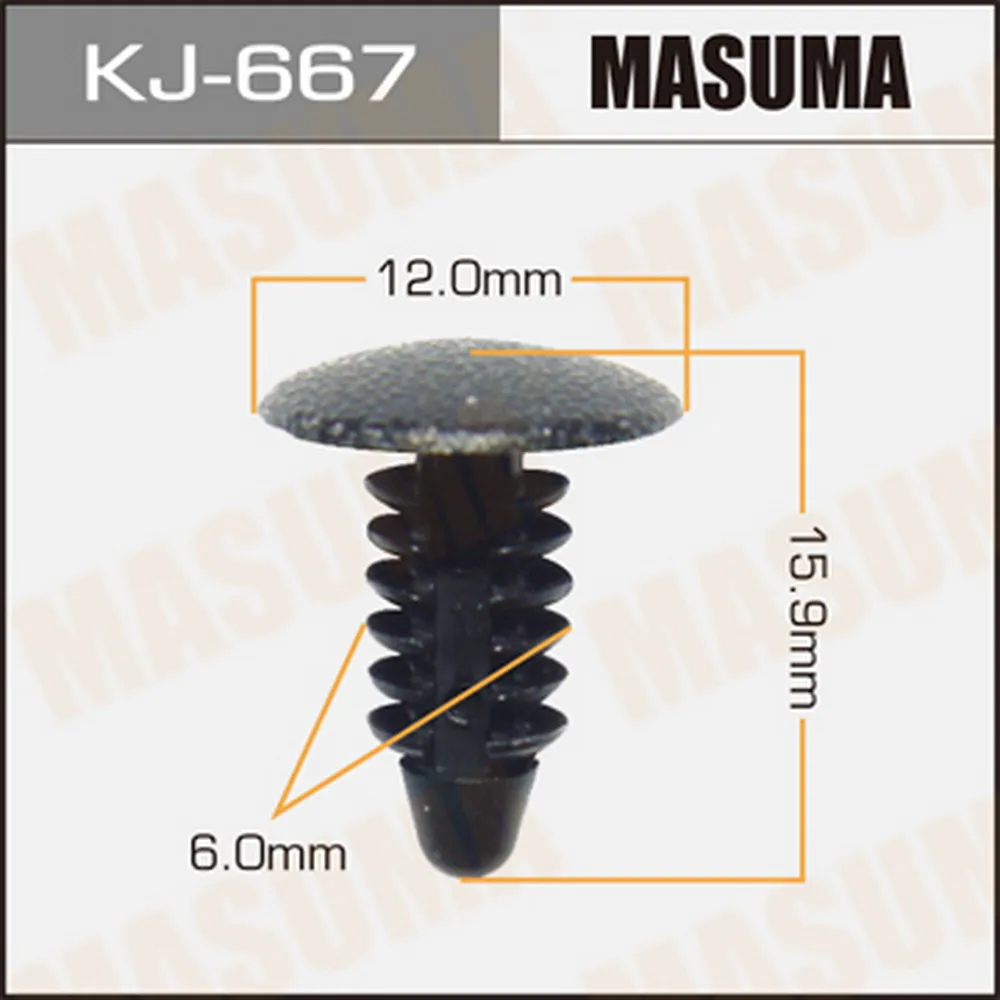 Клипса универс. MASUMA KJ-667