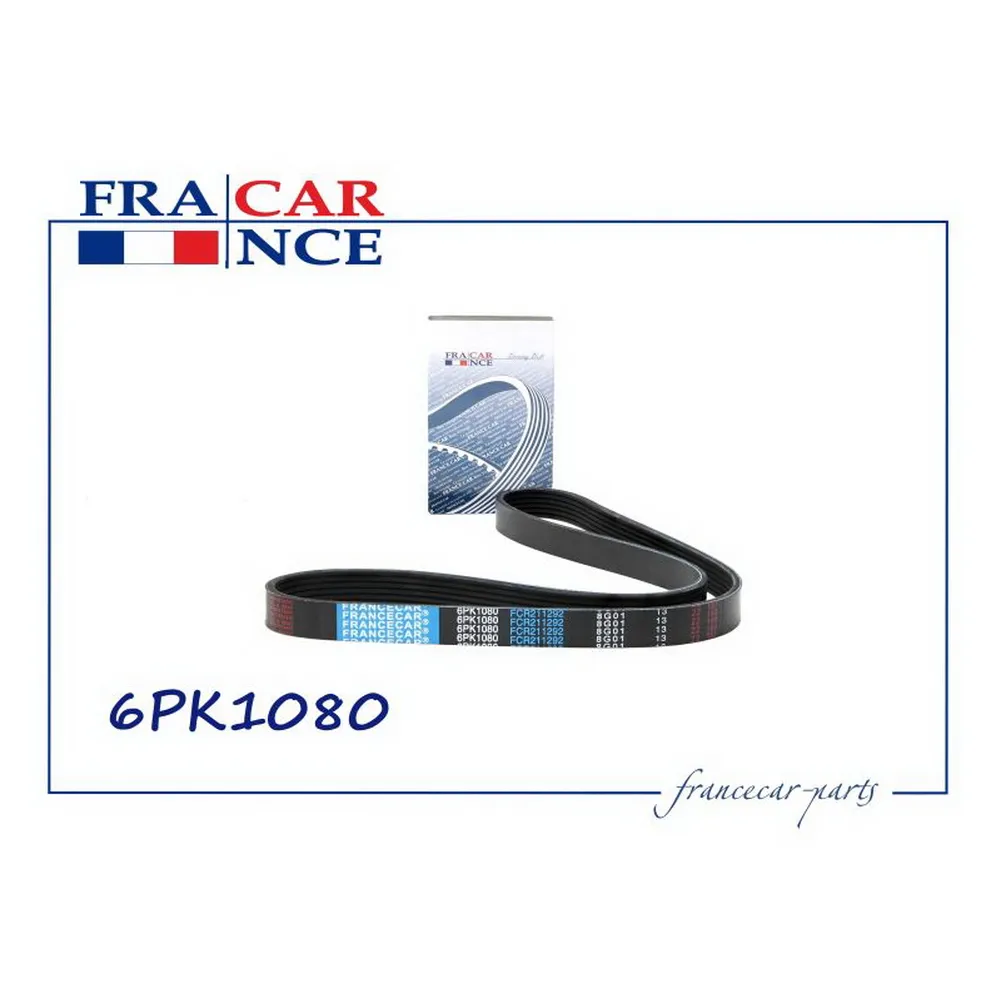 Ремень поликлиновый 6PK1080 FRANCECAR FCR211292