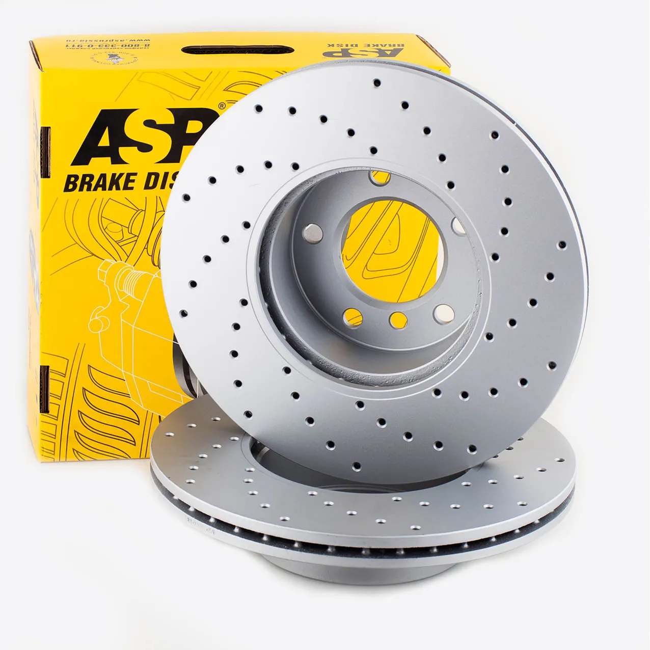 Диск тормозной передний BMW 3-E90/E91 / X1-E84 ASP 030218S