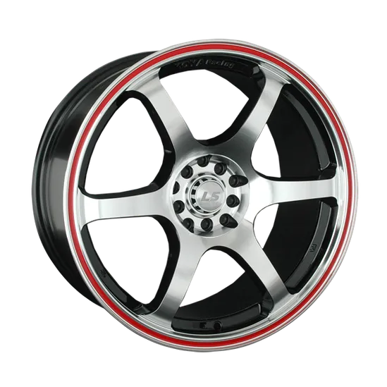 Диск литой R18 8.5J 5x100/73.1 ET40 LS 544 BKFRL S044077