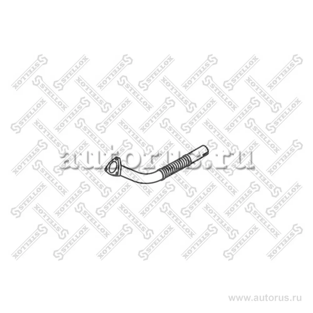Труба глушителя приемная с гофрой MB 81 STELLOX 8203704_SX